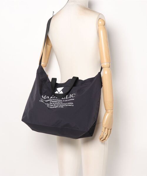 MAKAVELIC（マキャベリック）の「/MAKAVELIC/eVent TOTE（トートバッグ・メンズ・ネイビー・FREE）」の5枚目の写真
