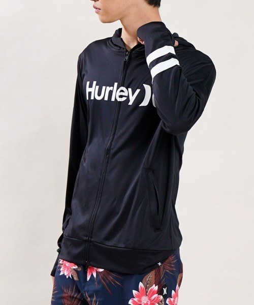 Hurley/ハーレー UVカット 水陸両用 ジップパーカー/ラッシュ
