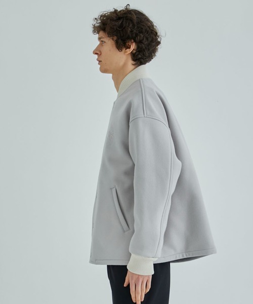 LiNoH（リノー）の「EMBROIDERY STADIUM JACKET（スタジャン）」 - WEAR