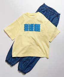 オーガニックコットン半袖プリントTシャツ OG COTTON HERE TEE