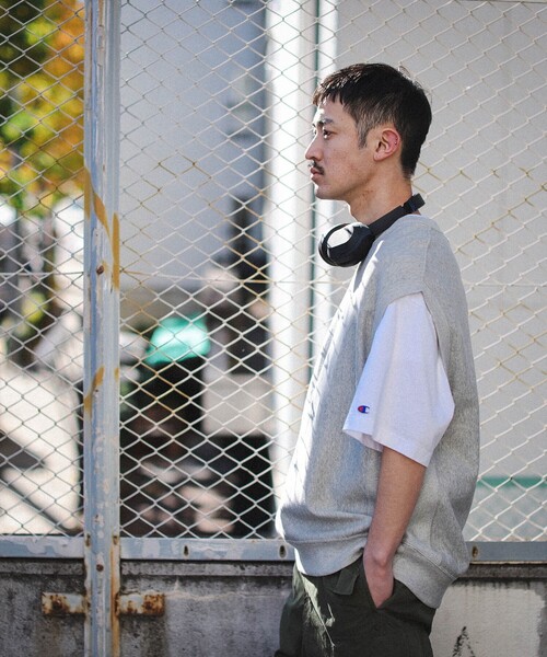 Champion Rochester ダウンベスト 黒　チャンピオン（L）メンズ 大きいサイズと大きい服のメンズ通販【ビッグエムワン】【bb1020