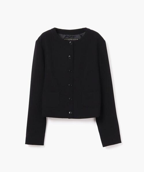 アニエスベー　カーディガン　黒 メンズ オーガニックコットン 長袖 カーディガンプレッション ｜agnès