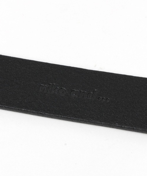 niko and...（ニコアンド）の「オリジナルレザー太ベルト（ベルト・レディース・ベージュ/ブラウン/ブラック・0）」の9枚目の写真