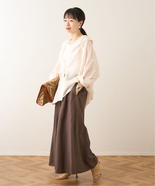 JOURNAL STANDARD L'ESSAGE 新品　キュロットパンツ 追加2》コットンリネンキュロットパンツ | ジャーナル