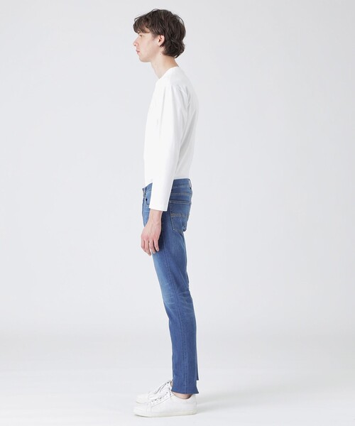 BLACK LABEL CRESTBRIDGE(ブラックレーベル・クレストブリッジ)の「ウォッシュドスキニーデニムパンツ(デニムパンツ・メンズ・ブルー系その他2・M/S/L/XL)」の6枚目の写真