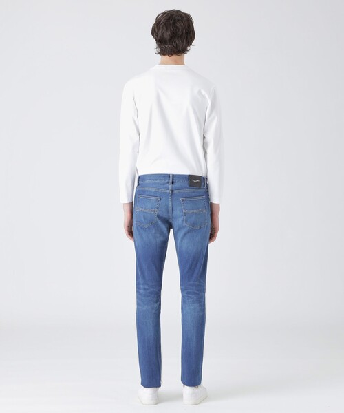 BLACK LABEL CRESTBRIDGE(ブラックレーベル・クレストブリッジ)の「ウォッシュドスキニーデニムパンツ(デニムパンツ・メンズ・ブルー系その他2・M/S/L/XL)」の5枚目の写真