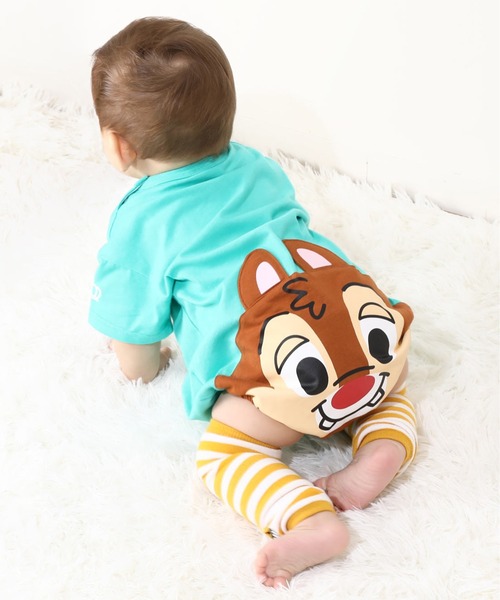 Disney(ディズニー)の「ディズニー ぽってりロンパース 8207B(ロンパース・キッズ・その他16/その他14/その他35/ブラック×レッド/その他9/その他15/パープル/ブルー/ミント/イエロー系その他/コバルトブルー・70-80cm)」の3枚目の写真