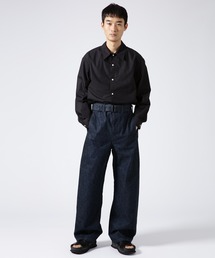 LEMAIREルメール 21AW TWISTED PANTS ワイドデニムパンツ LEMAIRE