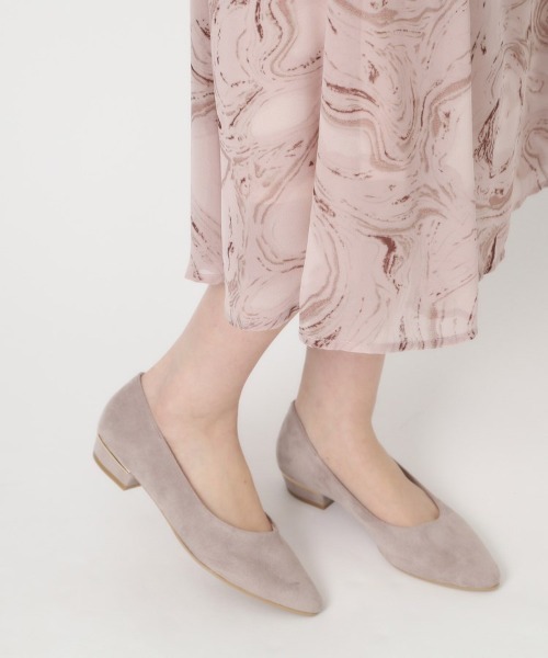 ESPERANZA(エスペランサ)の「好評につきカラー追加<歩きやすい、疲れにくい、痛くない>クッションフラットヒールパンプス(パンプス・レディース・ライトグリーン/ブラック系/こしょう色系1/ブラック/ベージュ/グレイッシュベージュ/ブラック系8/ピンクベージュ/ブラック系3/グレー系3/ベージュ系/ブラック系4/シルバー系2/ブルー系2/ゴールド系2/ブラック系5・21.5cm/22.0cm/22.5cm/23.0cm/23.5cm/24.0cm/24.5cm/25.0cm)」の10枚目の写真