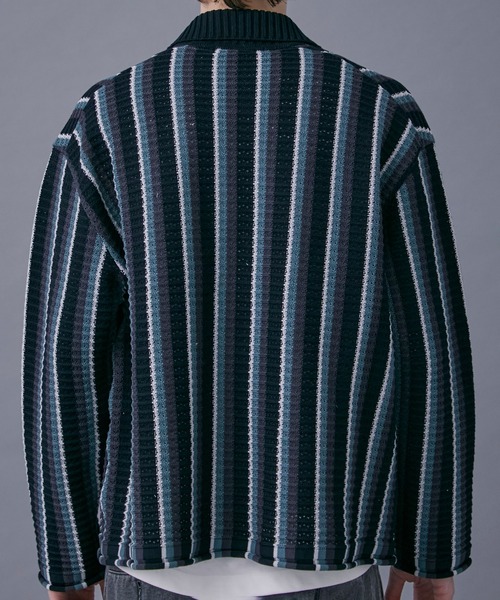 PUBLIC TOKYO（パブリックトウキョウ）の「マルチボーダーニット