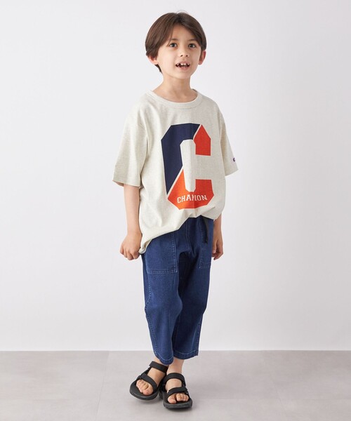 ROKX(ロックス)の「【SHIPS any別注】ROKX:〈ストレッチ〉デニム クライミング パンツ<KIDS>◇(デニムパンツ・キッズ・ブルー・M(125-135㎝)/S(110-120㎝)/L(140-150㎝))」の2枚目の写真