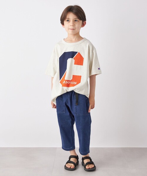 ROKX(ロックス)の「【SHIPS any別注】ROKX:〈ストレッチ〉デニム クライミング パンツ<KIDS>◇(デニムパンツ・キッズ・ブルー・M(125-135㎝)/S(110-120㎝)/L(140-150㎝))」の3枚目の写真