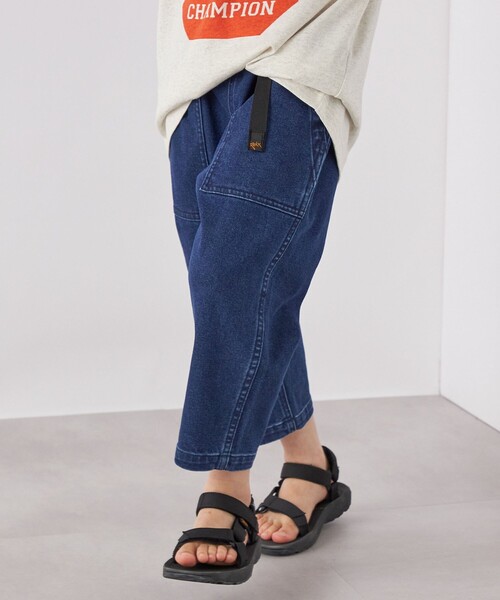 ROKX(ロックス)の「【SHIPS any別注】ROKX:〈ストレッチ〉デニム クライミング パンツ<KIDS>◇(デニムパンツ・キッズ・ブルー・M(125-135㎝)/S(110-120㎝)/L(140-150㎝))」の6枚目の写真