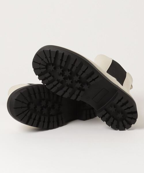 LibertyDoll（リバティードール）の「軽量厚底 トラックソールサイドゴアブーツ（ブーツ・レディース・ブラック/ダークブラウン/アイボリー・36/42/37/41/38/40/39）」の7枚目の写真