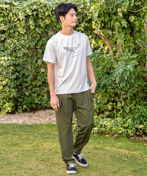 CALL&RESPONSE（コールアンドレスポンス）の「mt8222-プリント半袖TEE-クジラ（Tシャツ/カットソー・メンズ・ブラック/ホワイト・1/5/4/2）」の7枚目の写真