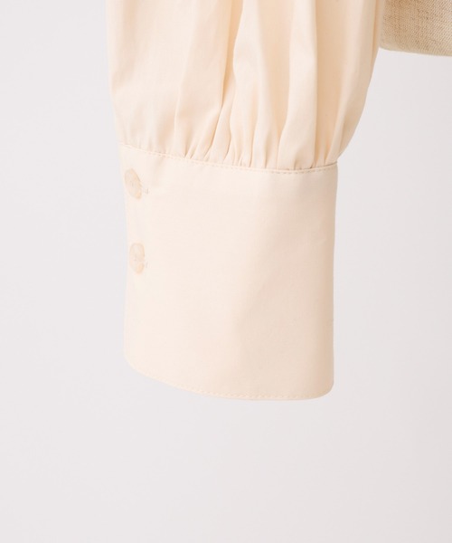 one after another NICE CLAUP（ワンアフターアナザーナイスクラップ）の「大きなフリル襟ブラウス　2023SS（シャツ/ブラウス・レディース・ピンクベージュ/オフホワイト/ブラック系その他・FREE）」の19枚目の写真