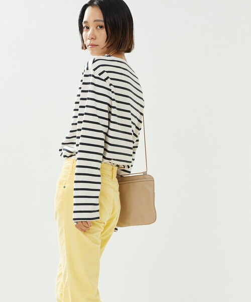 FREAK'S STORE(フリークスストア)の「TOWN CRAFT × FREAK'S STORE/タウンクラフト 別注 ボートネックロンT(Tシャツ/カットソー・レディース・ブラック/レッド/オフホワイト/グレー/ブルー・フリ-)」の18枚目の写真