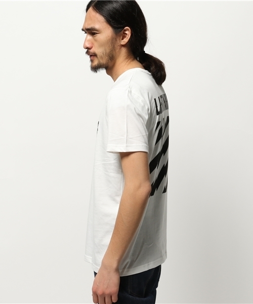 WEGO（ウィゴー）の「WEGO/ダブルサイドパターンTシャツ　　（Tシャツ/カットソー・メンズ・ホワイト/ホワイト系その他・LARGE/MEDIUM）」の4枚目の写真