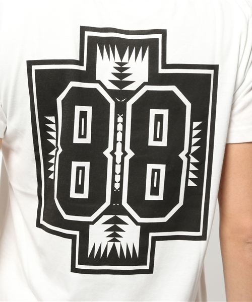 WEGO（ウィゴー）の「WEGO/ダブルサイドパターンTシャツ　　（Tシャツ/カットソー・メンズ・ホワイト/ホワイト系その他・LARGE/MEDIUM）」の12枚目の写真