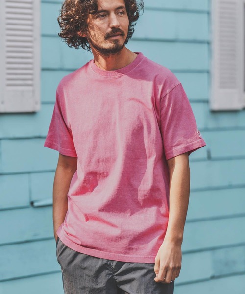 1minute 1second(ワンミニットワンセカンド)の「mt8299-aging cut&sewn with heart カットソー(Tシャツ/カットソー・メンズ・ブルー系その他/ホワイト系その他/ピンク系その他/ブラック系その他・M/L/XL/S)」の8枚目の写真
