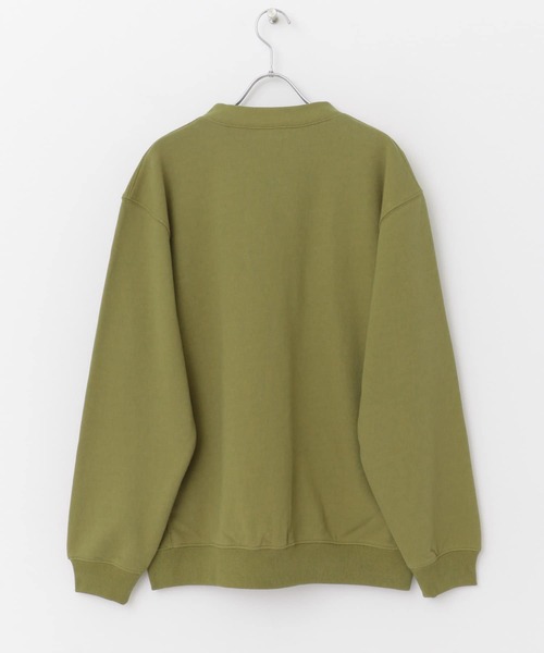 URBAN RESEARCH DOORS（アーバンリサーチドアーズ）の「裏毛スナップカーディガン（カーディガン/ボレロ・メンズ・チャコールグレー/グレー/オリーブ・MEDIUM/LARGE）」の19枚目の写真