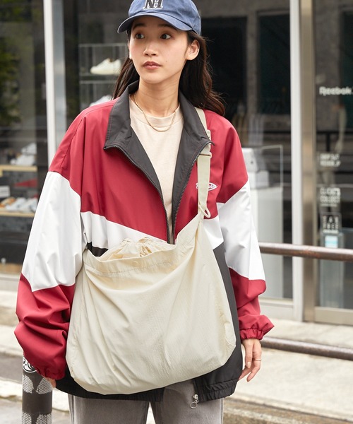 2WAYナイロン ドローストリングDカン付 ビッグショルダーバック