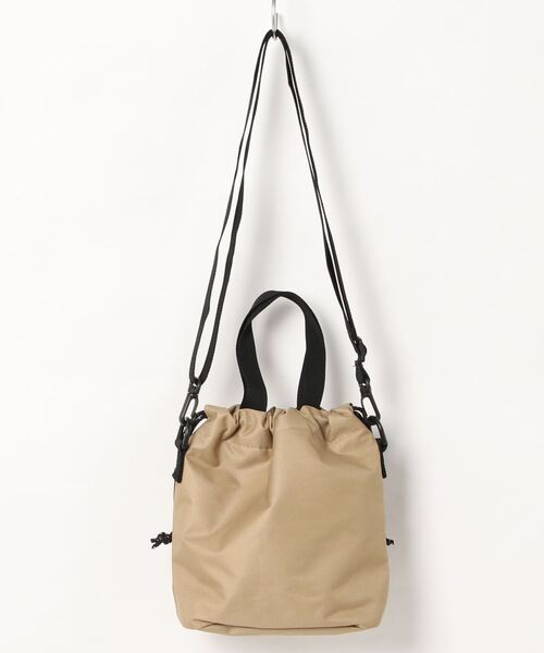 ARCHIVER（アーカイバ）の「【W】【it】【FE4】RECYCLE POLYESTER PURSE MINI BAG リサイクルポリエステルパースミニバッグ（ショルダーバッグ・メンズ・ブラック/ベージュ/ネイビー/オリーブ・FREE）」の5枚目の写真