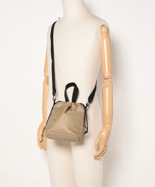 ARCHIVER（アーカイバ）の「【W】【it】【FE4】RECYCLE POLYESTER PURSE MINI BAG リサイクルポリエステルパースミニバッグ（ショルダーバッグ・メンズ・ブラック/ベージュ/ネイビー/オリーブ・FREE）」の10枚目の写真