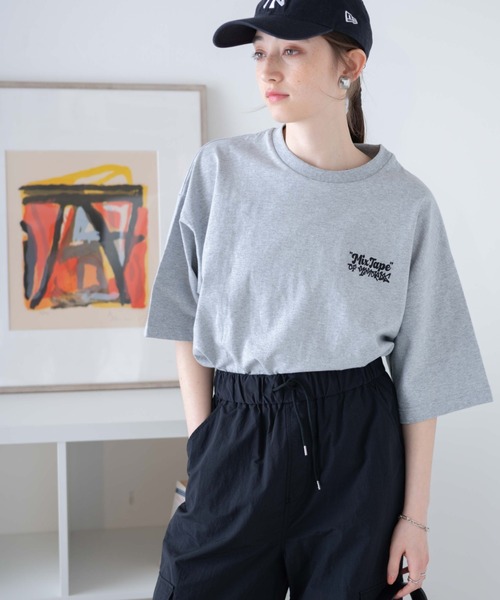 WEGO（ウィゴー）の「WEGO/ヘビーウエイトフォトコラージュT（Tシャツ/カットソー・メンズ・ベージュ/グレー/ブラック/杢グレー/ホワイト/スミクロ/その他1/その他2・LARGE/MEDIUM）」の18枚目の写真