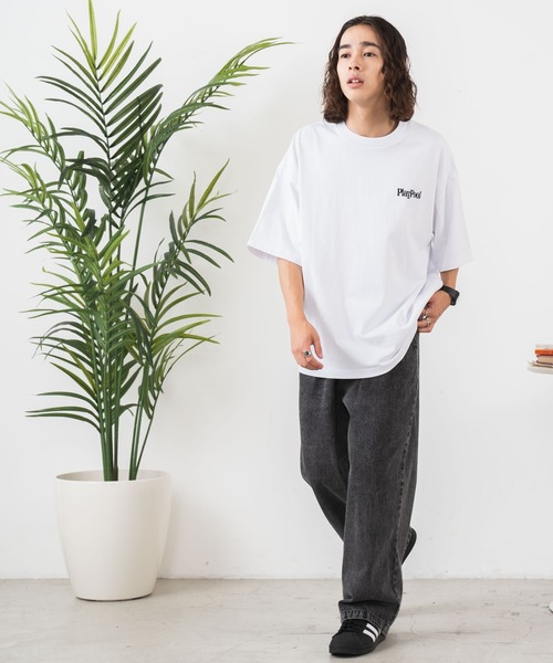 WEGO（ウィゴー）の「WEGO/ヘビーウエイトフォトコラージュT（Tシャツ/カットソー・メンズ・ベージュ/グレー/ブラック/杢グレー/ホワイト/スミクロ/その他1/その他2・LARGE/MEDIUM）」の22枚目の写真