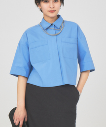 Rouge vif（ルージュヴィフ）の「カラーショートシャツ（シャツ/ブラウス・レディース）」