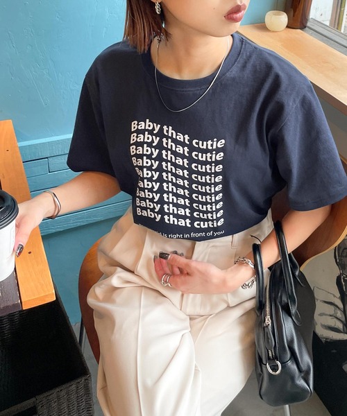 デザインロゴミックスTシャツ