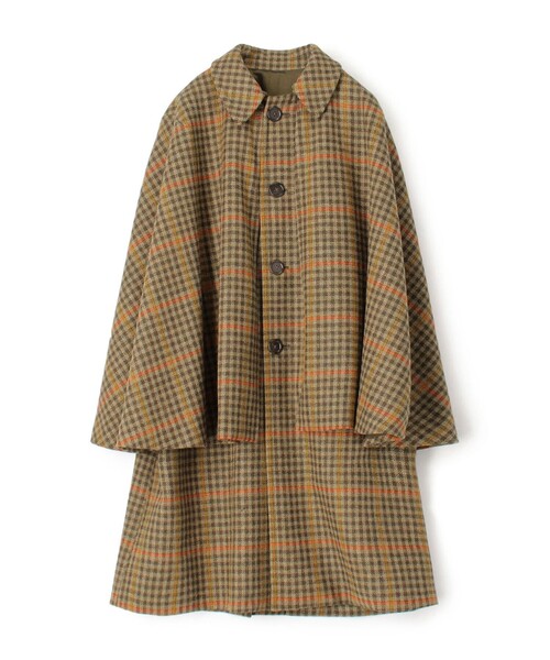 ANATOMICA(アナトミカ)の「ANATOMICA Mcfarlan インバネスコート(ステンカラーコート・メンズ・ブラウン系その他・FREE)」の1枚目の写真