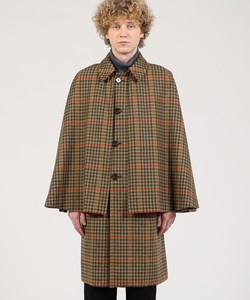 ANATOMICA(アナトミカ)の「ANATOMICA Mcfarlan インバネスコート(ステンカラーコート・メンズ・ブラウン系その他・FREE)」の5枚目の写真