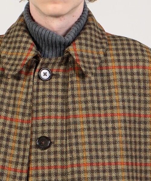 ANATOMICA(アナトミカ)の「ANATOMICA Mcfarlan インバネスコート(ステンカラーコート・メンズ・ブラウン系その他・FREE)」の2枚目の写真