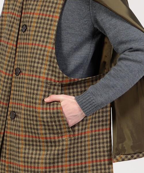 ANATOMICA(アナトミカ)の「ANATOMICA Mcfarlan インバネスコート(ステンカラーコート・メンズ・ブラウン系その他・FREE)」の3枚目の写真