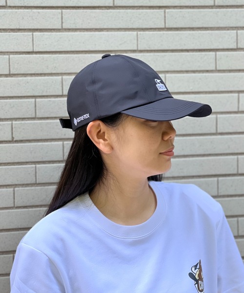 CHUMS（チャムス）の「【CHUMS】Spring Dale Gore-Tex Bush Pilot Cap（ハット・メンズ・ブラック/カーキ・FREE）」の2枚目の写真