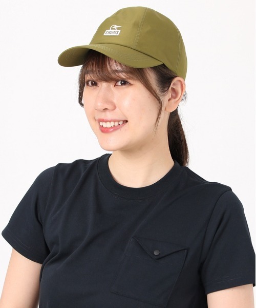 CHUMS（チャムス）の「【CHUMS】Spring Dale Gore-Tex Bush Pilot Cap（ハット・メンズ・ブラック/カーキ・FREE）」の5枚目の写真