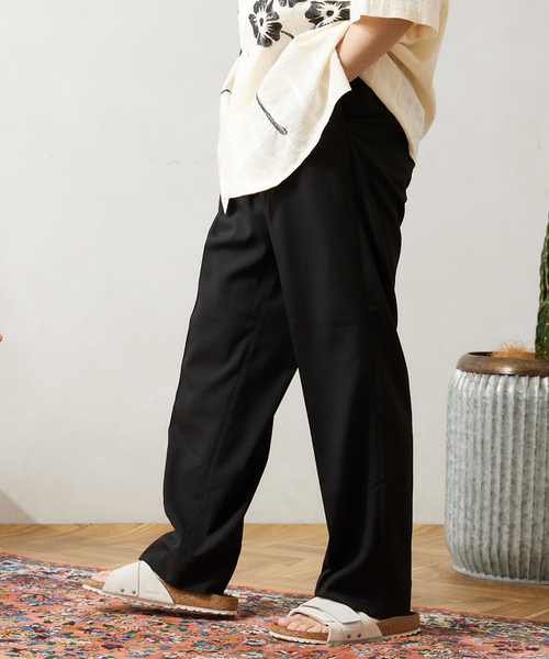 JOURNAL STANDARD relume(ジャーナルスタンダード レリューム)の「"イージーケア" SLUB TR TORO ツータックスラックス(スラックス・メンズ・チャコールグレー/ブラック/アイボリー・MEDIUM/LARGE)」の15枚目の写真