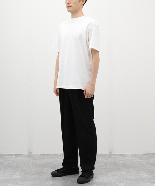 JOURNAL STANDARD relume(ジャーナルスタンダード レリューム)の「"イージーケア" SLUB TR TORO ツータックスラックス(スラックス・メンズ・チャコールグレー/ブラック/アイボリー・MEDIUM/LARGE)」の8枚目の写真