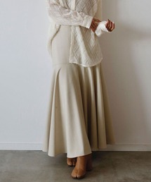 【ZOZO限定カラー有】切替マーメイドスカート / original switching mermaid skirt ロング ティアード マーメード マキシ丈 フレア アイボリー グレー ブラック