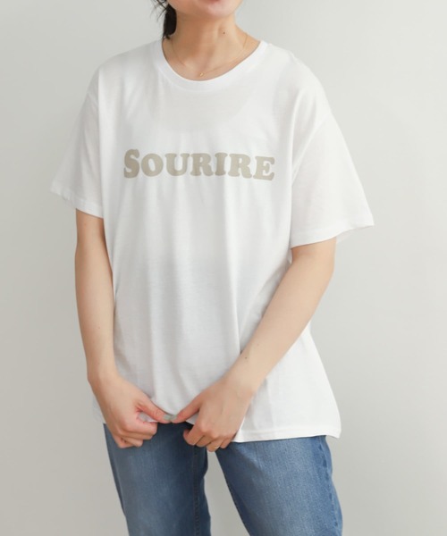 CHEVRE(シェーブル)の「『別注』CHEVRE×DOOR 20th ルーズTシャツ(Tシャツ/カットソー・レディース・レッド/グリーン/ブルー/グレー・FREE)」の2枚目の写真