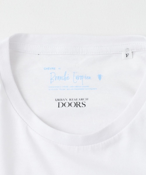 CHEVRE(シェーブル)の「『別注』CHEVRE×DOOR 20th ルーズTシャツ(Tシャツ/カットソー・レディース・レッド/グリーン/ブルー/グレー・FREE)」の8枚目の写真