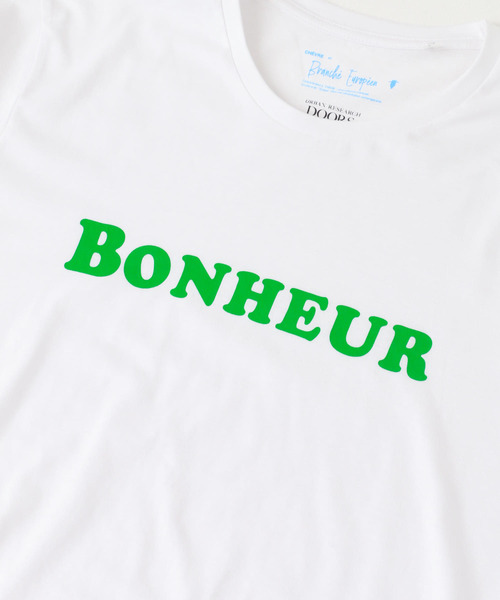 CHEVRE(シェーブル)の「『別注』CHEVRE×DOOR 20th ルーズTシャツ(Tシャツ/カットソー・レディース・レッド/グリーン/ブルー/グレー・FREE)」の6枚目の写真