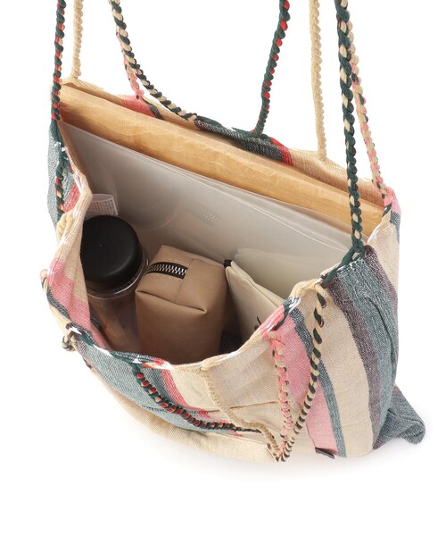 one'sterrace(ワンズテラス)の「◆【A4可】ROOTOTE ルートート A4ハンモックトート A(トートバッグ・レディース・ブルー/ブラウン・99)」の8枚目の写真