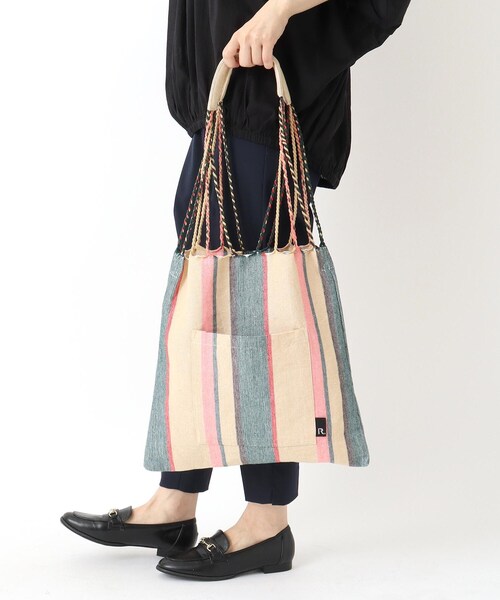 one'sterrace(ワンズテラス)の「◆【A4可】ROOTOTE ルートート A4ハンモックトート A(トートバッグ・レディース・ブルー/ブラウン・99)」の7枚目の写真