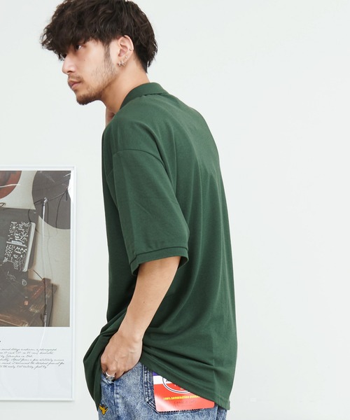 U.S. POLO ASSN.(ユーエスポロアッスン)の「『U.S. POLO ASSN/ユーエスポロアッスン』ワンポイントロゴビッグ半袖ポロシャツ(シャツ/ブラウス・メンズ・ホワイト/ネイビー/ダークグリーン/ブラック・L/M)」の15枚目の写真