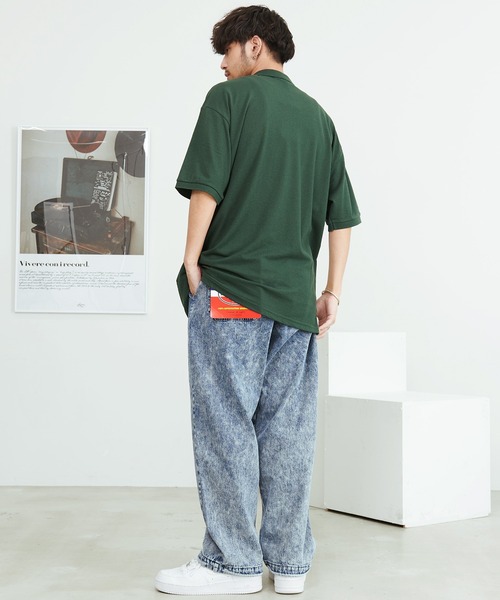 U.S. POLO ASSN.(ユーエスポロアッスン)の「『U.S. POLO ASSN/ユーエスポロアッスン』ワンポイントロゴビッグ半袖ポロシャツ(シャツ/ブラウス・メンズ・ホワイト/ネイビー/ダークグリーン/ブラック・L/M)」の17枚目の写真