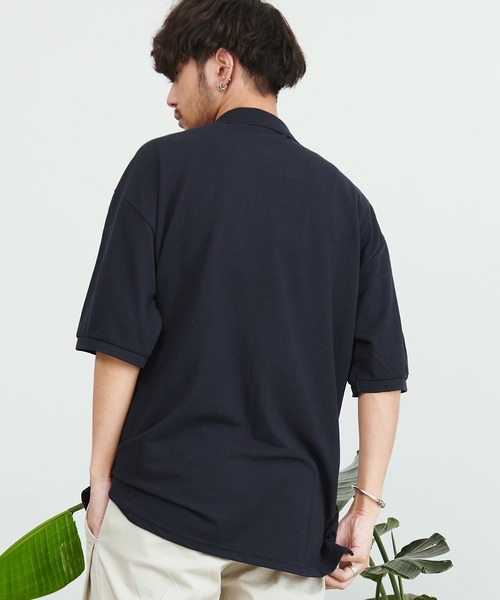 U.S. POLO ASSN.(ユーエスポロアッスン)の「『U.S. POLO ASSN/ユーエスポロアッスン』ワンポイントロゴビッグ半袖ポロシャツ(シャツ/ブラウス・メンズ・ホワイト/ネイビー/ダークグリーン/ブラック・L/M)」の19枚目の写真