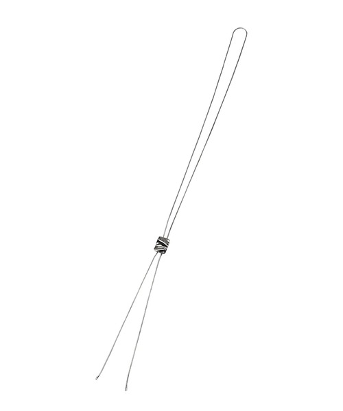 MinoriTY（マイノリティ）の「【MinoriTY】スクエアメタルループタイネックレス メンズ ウィメンズ ユニセックス（ネックレス・メンズ・シルバー/ゴールド・FREE）」の10枚目の写真